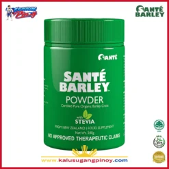 Kalusugang Pinoy Santé Barley Organic Canister with Stevia New Zealand Barley Grass
