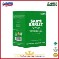 Kalusugang Pinoy Santé Barley Organic Powder with Stevia 10 Sachets Organic Barley Grass Drink