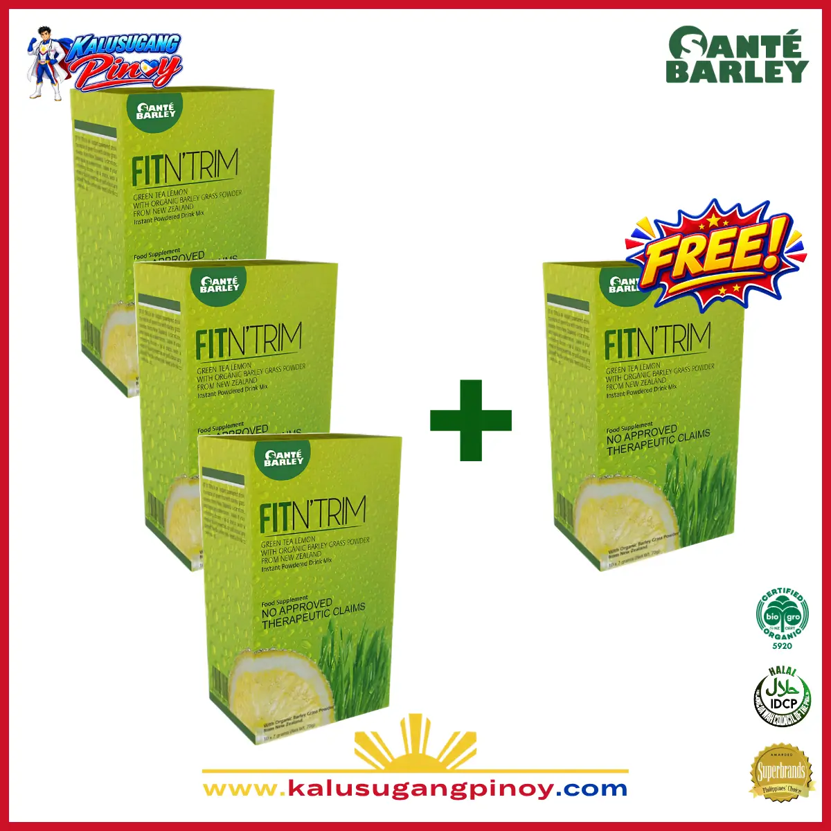 Buy 3 Get 1 Free Fit N Trim